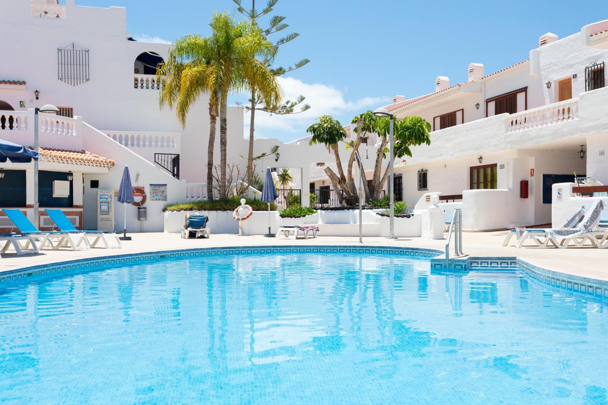 Port Royal Lounge Terrace, One Bedroom Apartment, Heated Pool, Wifi Los Cristianos  Esterno foto